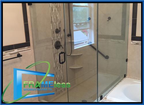 custom frameless shower door install replacement nashville 165