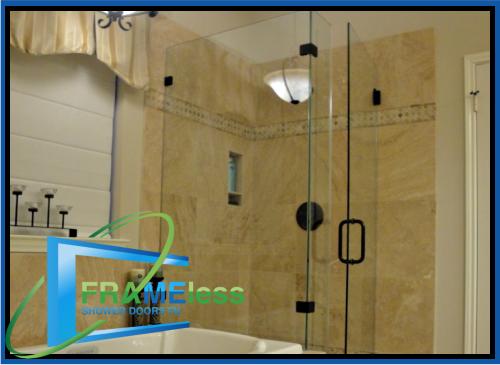 custom frameless shower door install replacement nashville 167