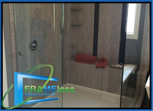custom frameless shower door install replacement nashville 187
